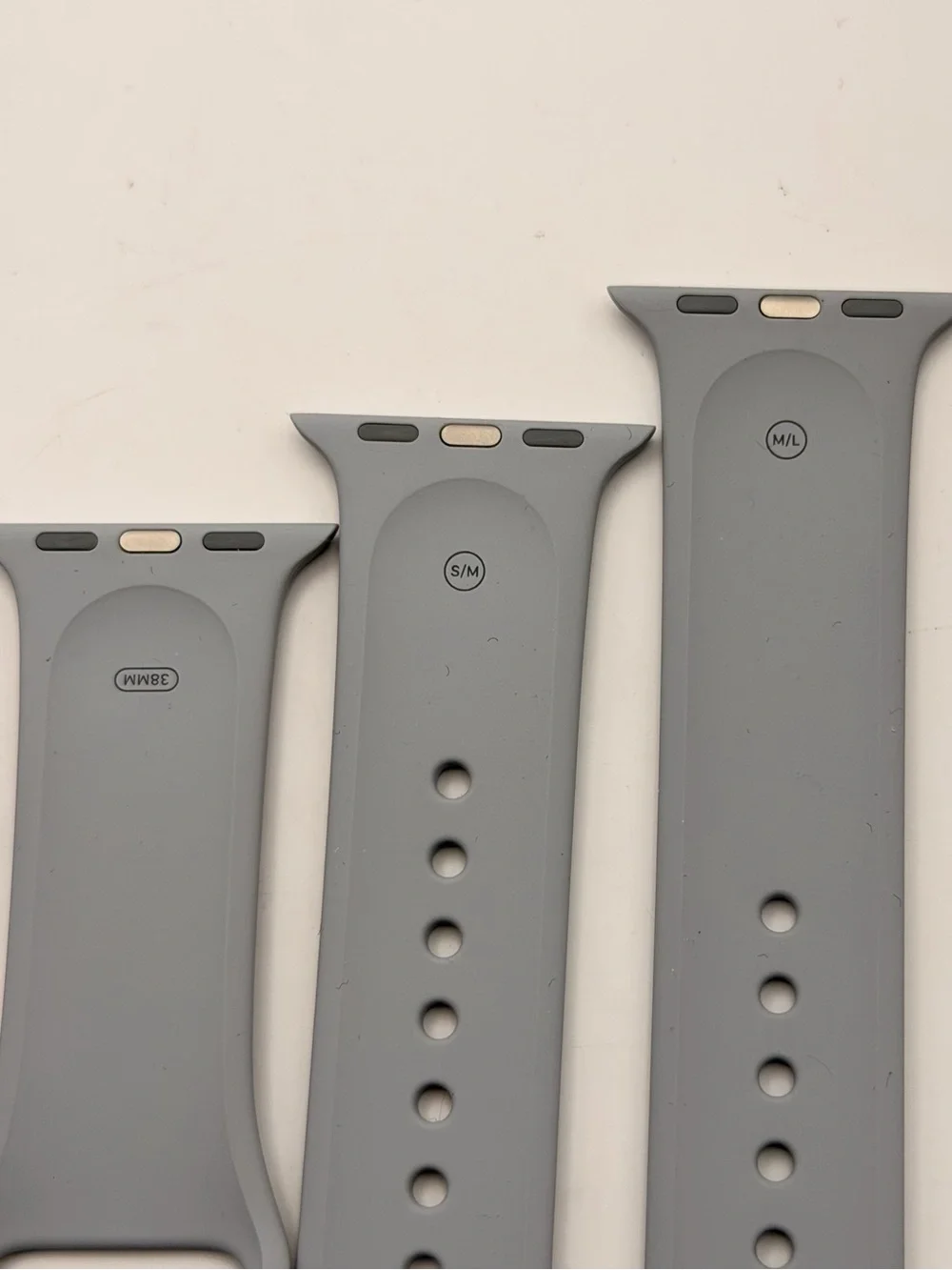 Apple Watch OEM, Silver, 38/40/41mm, Silver, New, S/M & M/L
